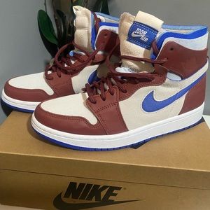 Air Jordan 1 High Zoom Air Comfort, Team Red